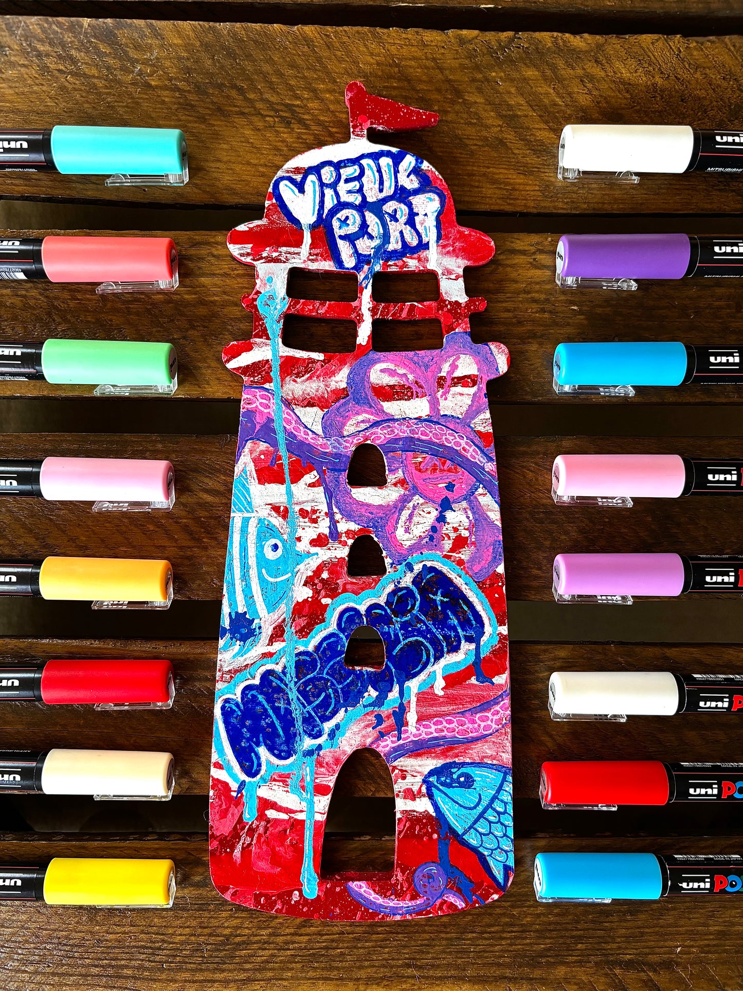 Phare - Graffitis
