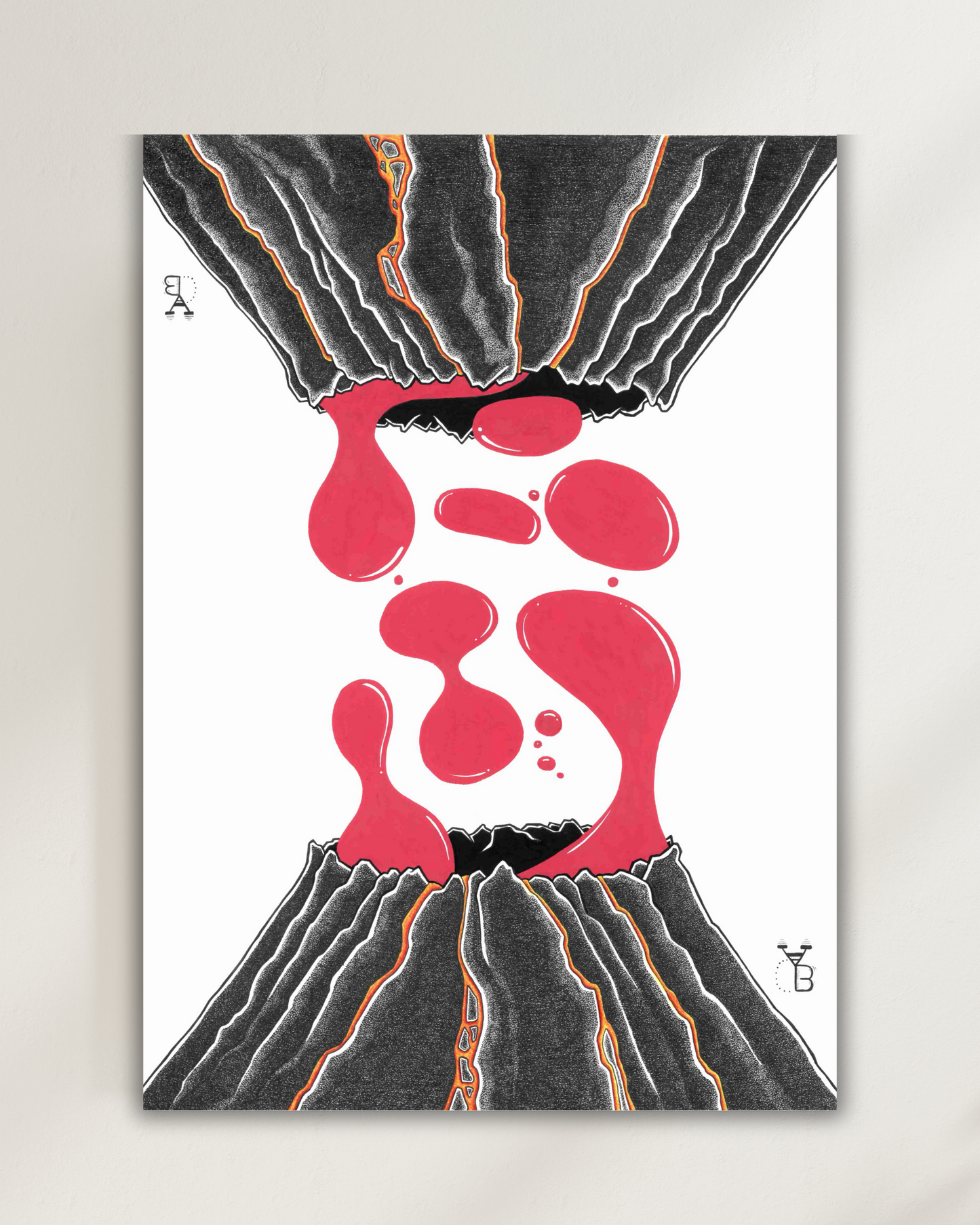Lampe à Magma